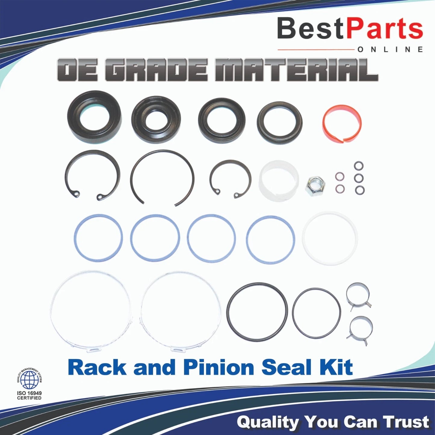Seal Kit Power Steering Rack and Pinion for Chevrolet Impala (2000–2005)