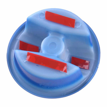 2 x Blue Ceiling Mount Roof Switch Covers for Jeep Wrangler (2007-2018)
