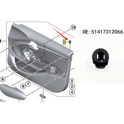 Door Lock Rod Grommet for BMW Mini F55F57 (2013–2015)