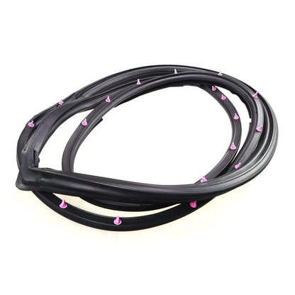 Front Door Weatherstrip Set for Toyota Land Cruiser FJ80 HDJ80 HZJ80 1990-1997