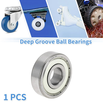 17x47x14mm Deep Groove Ball Bearing P4 for Scooter Skateboard Wheel