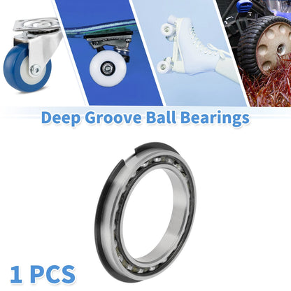 Deep Groove Ball Bearings P0 / 65x90x13mm for Scooter Skateboard Wheel