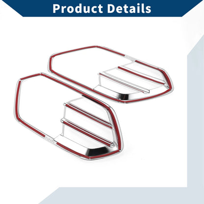 Front Left & Right Covers for Ford Escape (2017-2019) - ABS Silver Tone