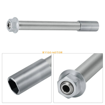 Front Wheel Axle with Nut for Honda CRF250R/CRF450R/CRF250RX/CRF450RX