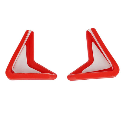 Door Edge Guards Corner Protector Cover Red for Chevrolet Corvette (2020-2024)