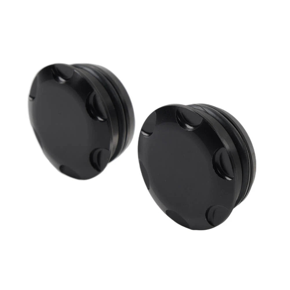 Black Frame Hole Cover Cap Plug for Kawasaki Ninja 400 250 Z400 Z250 (2018-2023)