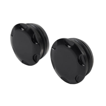 Black Frame Hole Cover Cap Plug for Kawasaki Ninja 400 250 Z400 Z250 (2018-2023)