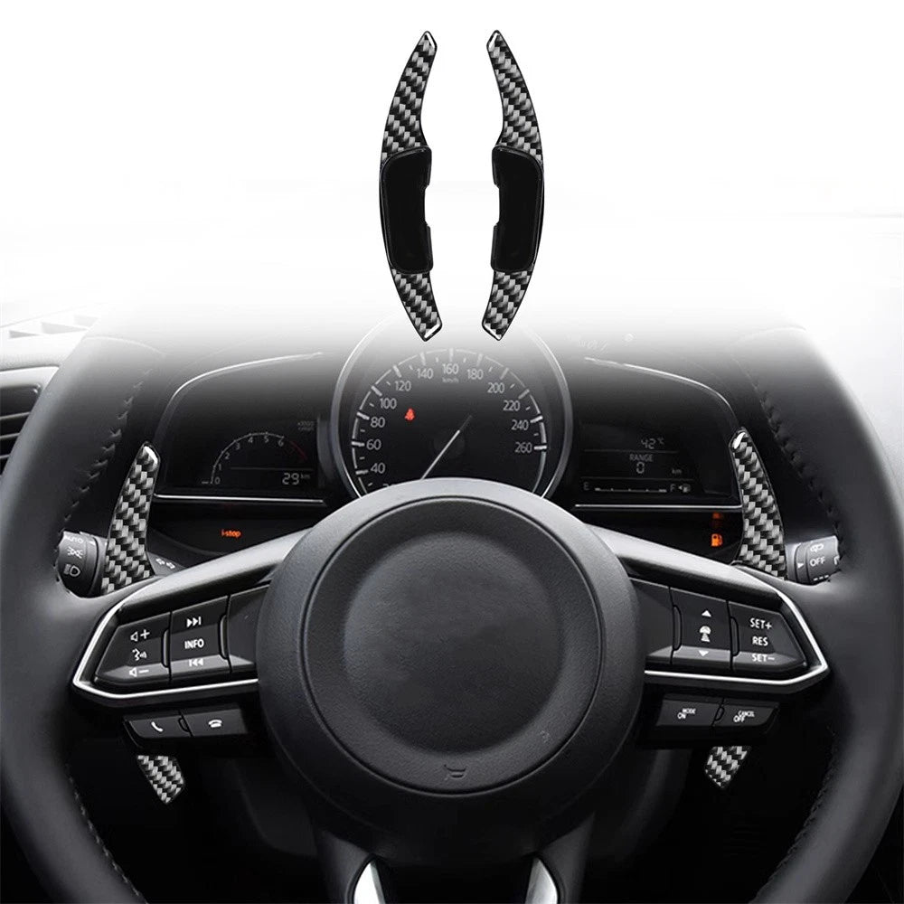 Carbon Fiber Shift Paddle for Mazda ATENZA MX-5 CX-4 CX-3 (2013-2023)