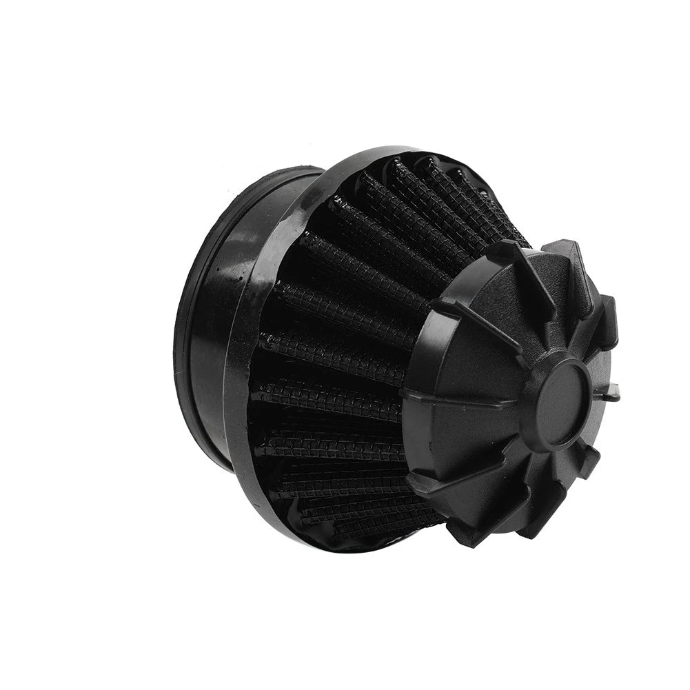 Clamp-On Air Intake Filter for Motorcycle 50/35/42/48MM - Black (No Year)