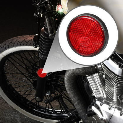 Reflector Round 6pcs 1.73x0.31 for Motorcycle