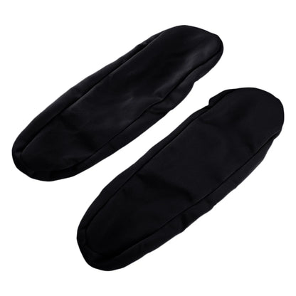 Universal Elastic Cloth Car Front Seat Armrest Cover for Auto Truck Black