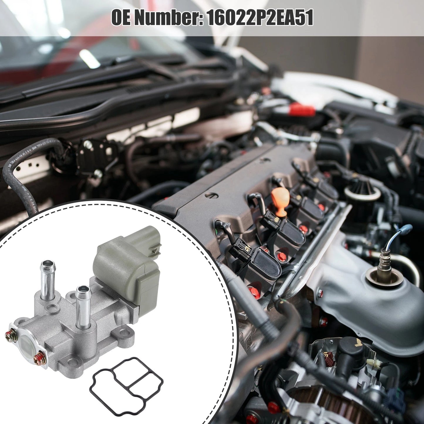 Idle Air Control Valve & Gasket Set for Honda Civic (1996-2000)