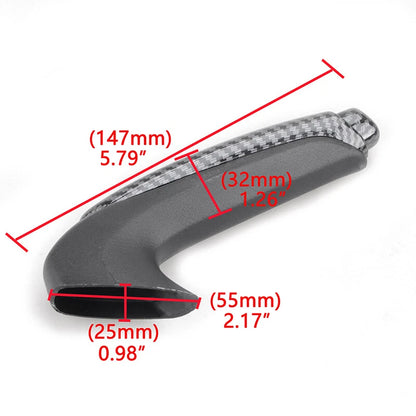 Carbon Fiber Front Hand Brake Trim Cover for Honda Civic Coupe Sedan (2006-2011)