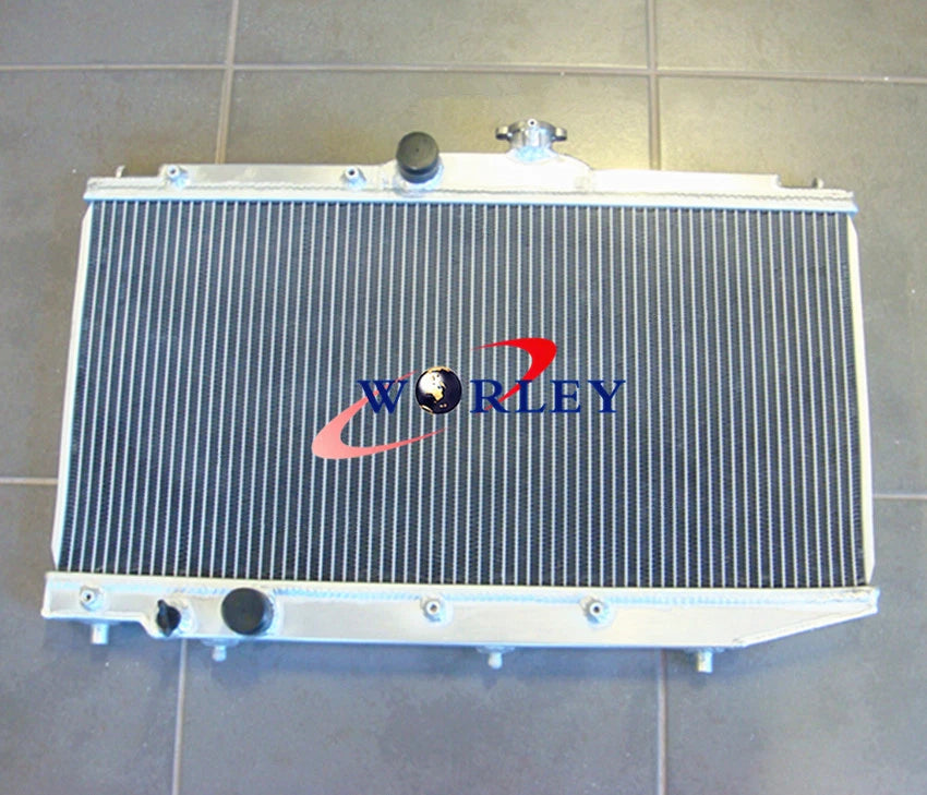 Aluminum Radiator & Fans for Toyota Corolla AE90 AE92 AE94 (1989-1994)