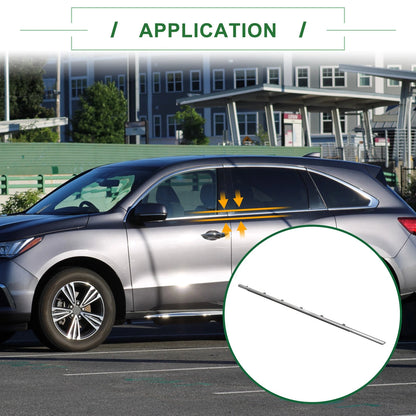1 Pcs Front Left Weatherstrip Window Seal for Acura RDX (2013-2018)