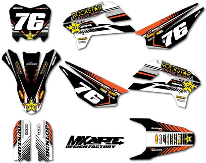 Custom Graphics Full Kit for Kayo TT 125 Models