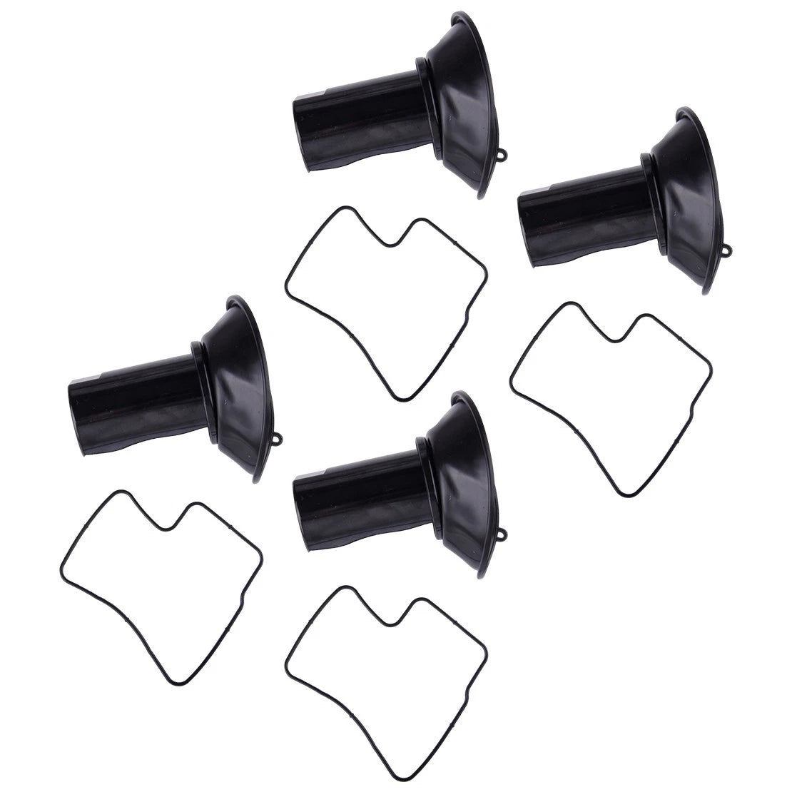4 x Carburetor Piston Diaphragm Gaskets for Honda Shadow VT1100 C C2 (1998-2005)