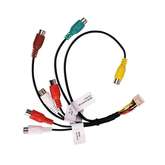 12Pin AV RCA Harness for Pioneer DMH341EX DMH342EX AVH240EX (2019-2023)