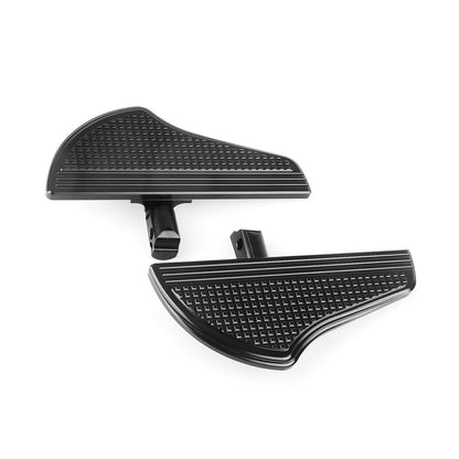 Black Rear Passenger Foot Pegs for Harley Davidson Softail (2018-2025)
