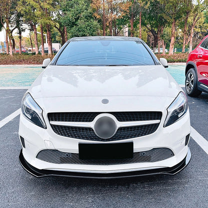 Bumper Spoiler Lip Splitter for Benz A Class W176 (2016-2018)