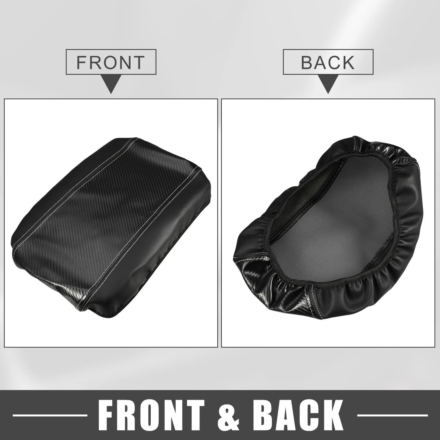 Center Console for Toyota Venza Carbon Fiber Black Gray (2021-2023)