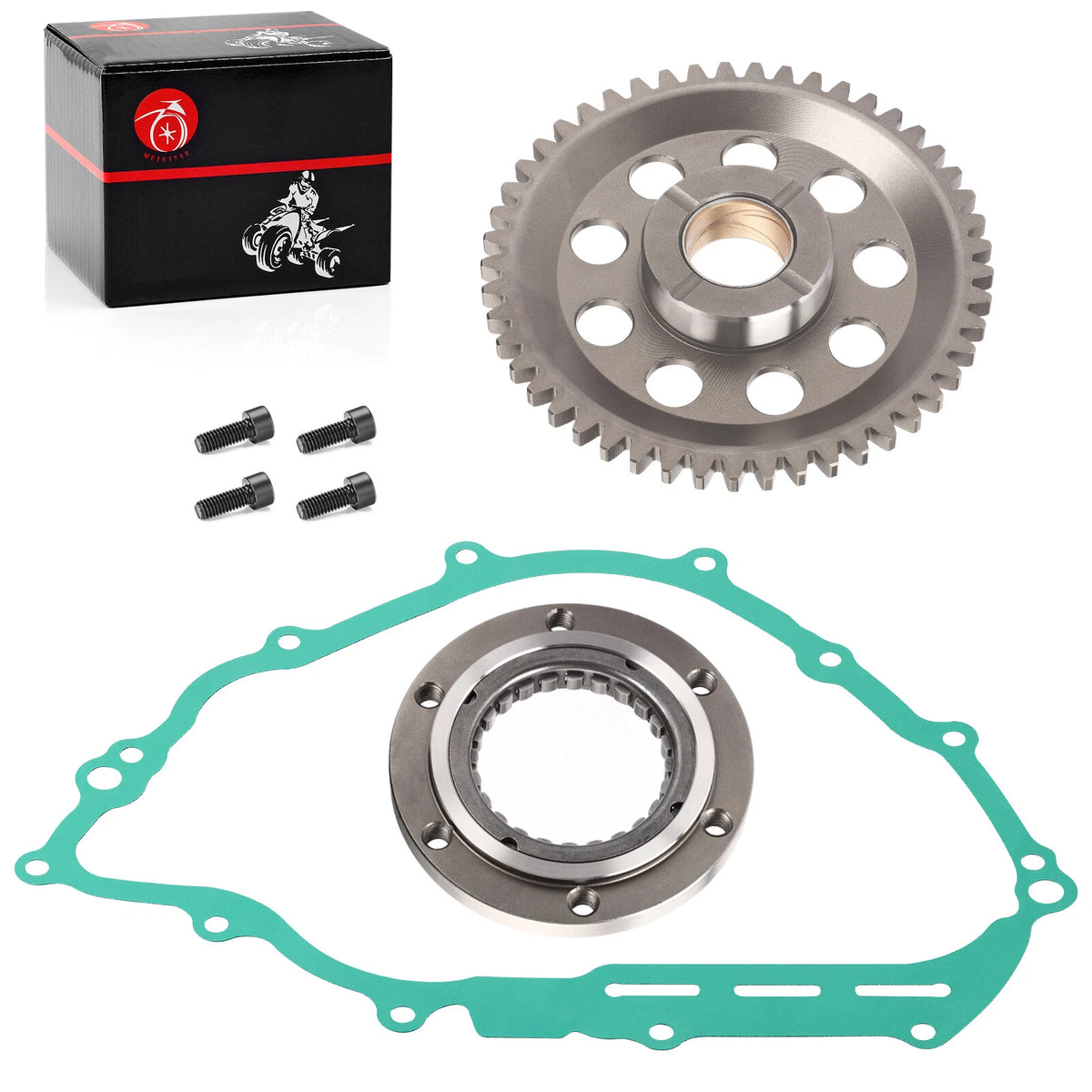 Starter Clutch Idler Gear Gasket Kit for Yamaha Viking 700