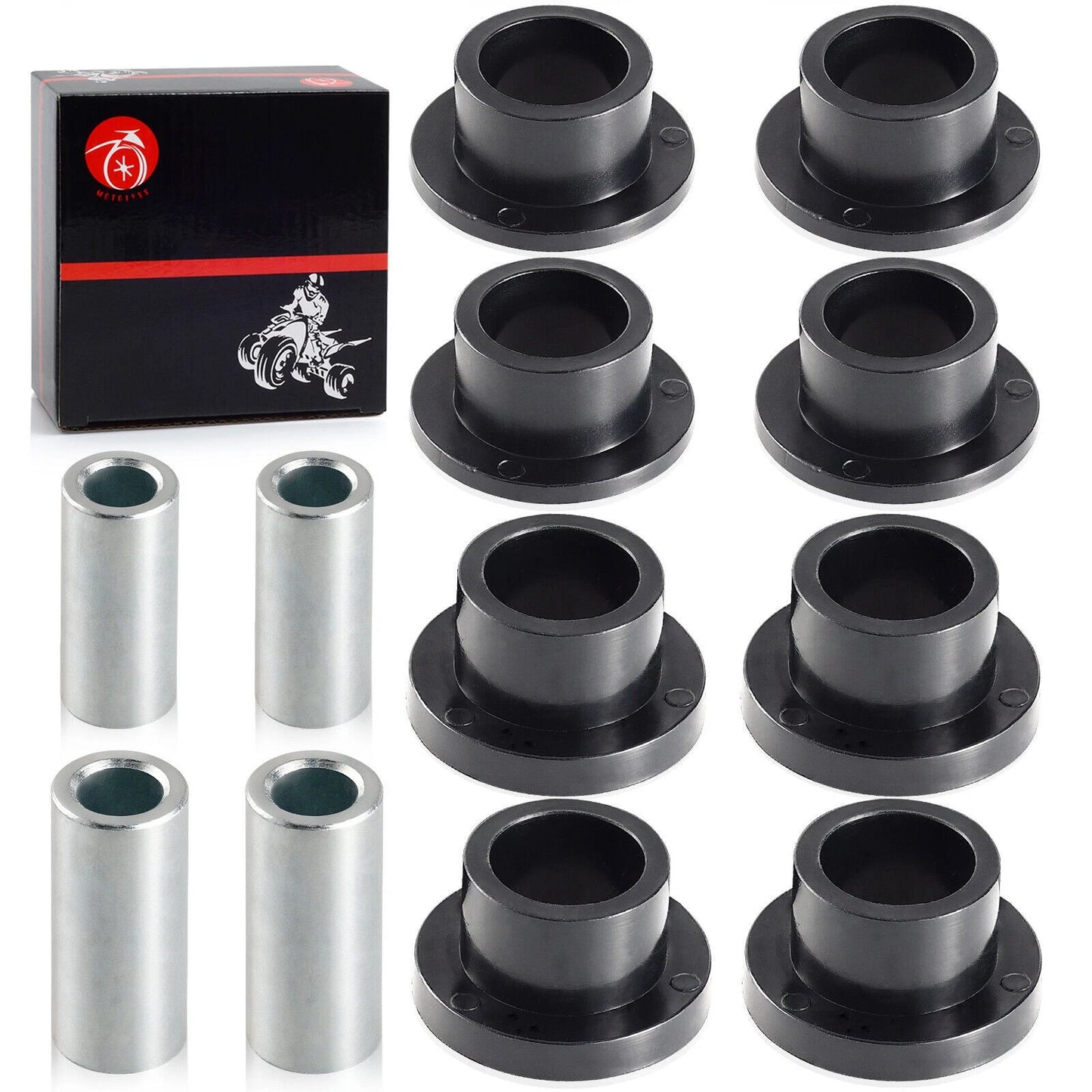 Front Shock Bushing Sleeve Kit for Polaris Ranger Diesel HST Brutus XD (2010–2014)