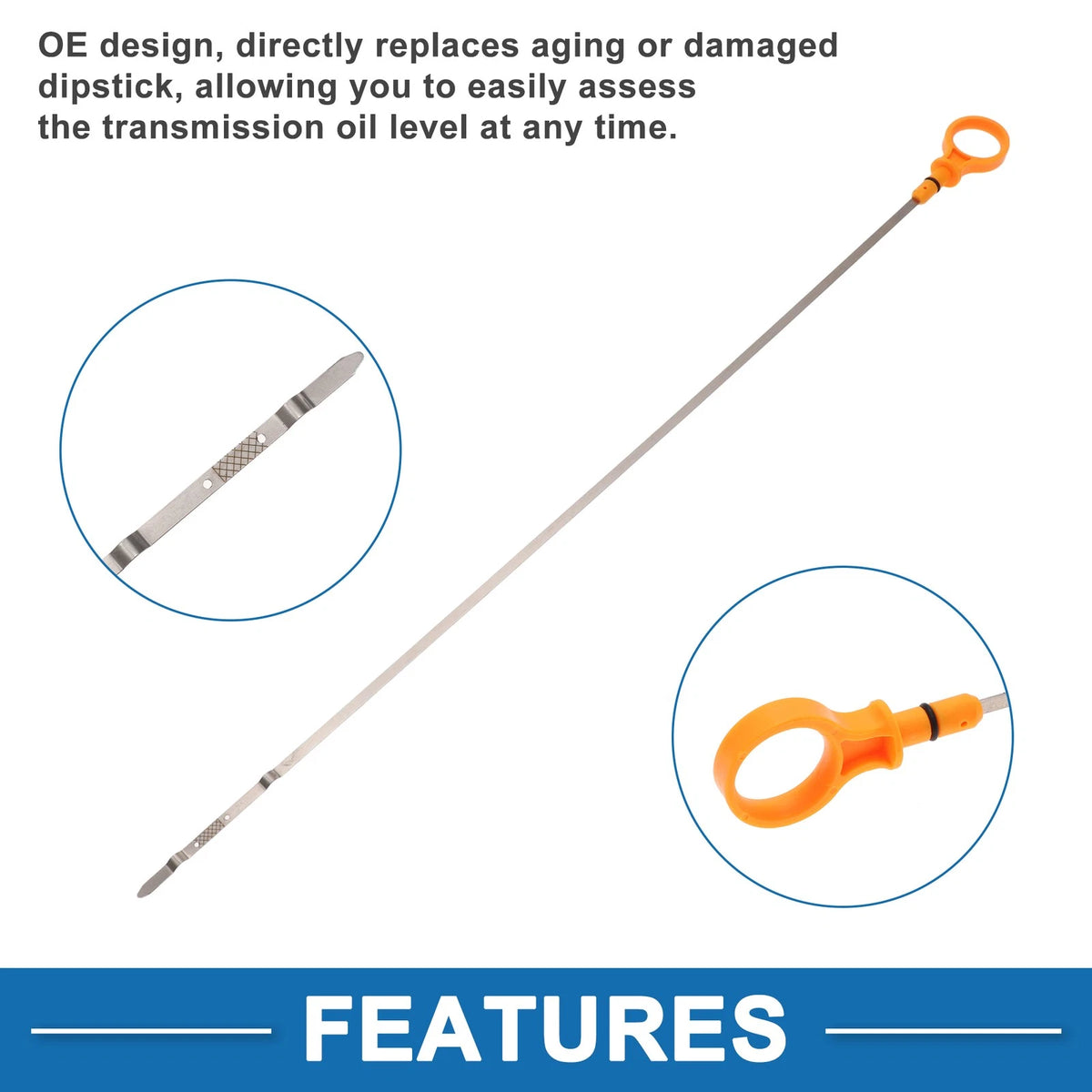 Engine Oil Dipstick No.DG1Z6750AB for Ford Edge, Explorer (2012-2019)