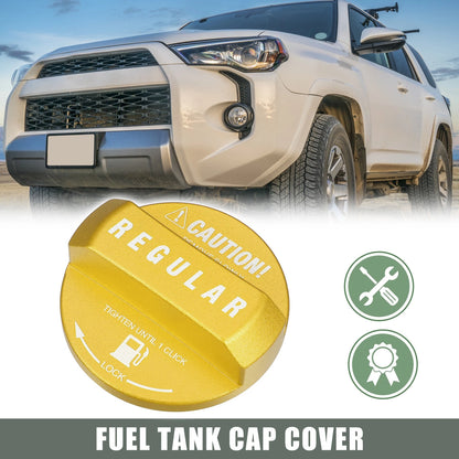 Gold Tone Fuel Tank Cap Cover for Toyota