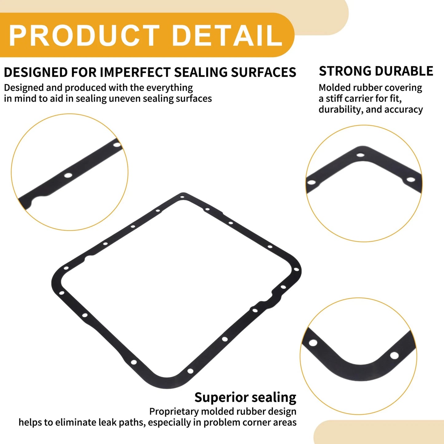 Oil Pan Gasket for Hummer H2 (2003 - 2007)