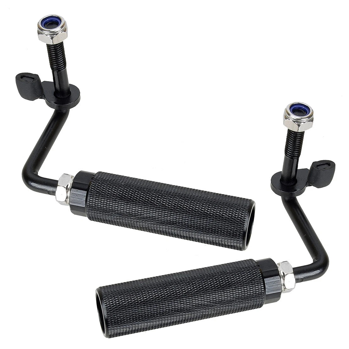 2 x Step Footrest Pedal Peg Door Hinges for Jeep Wrangler JK JKU JL (2007-2020)