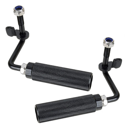 2 x Step Footrest Pedal Peg Door Hinges for Jeep Wrangler JK JKU JL (2007-2020)