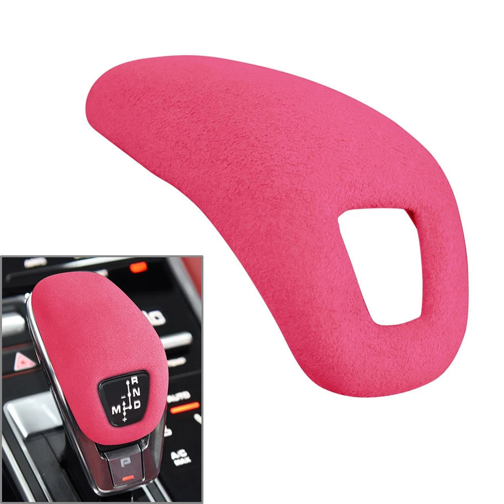 Pink Gear Shift Knob Cover Trim for Porsche Cayenne (2018-2025)