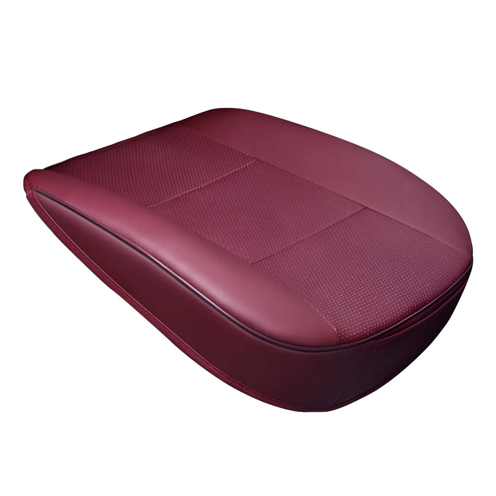 PU Leather Car Single Seat Cover Cushion Protect Full Surround