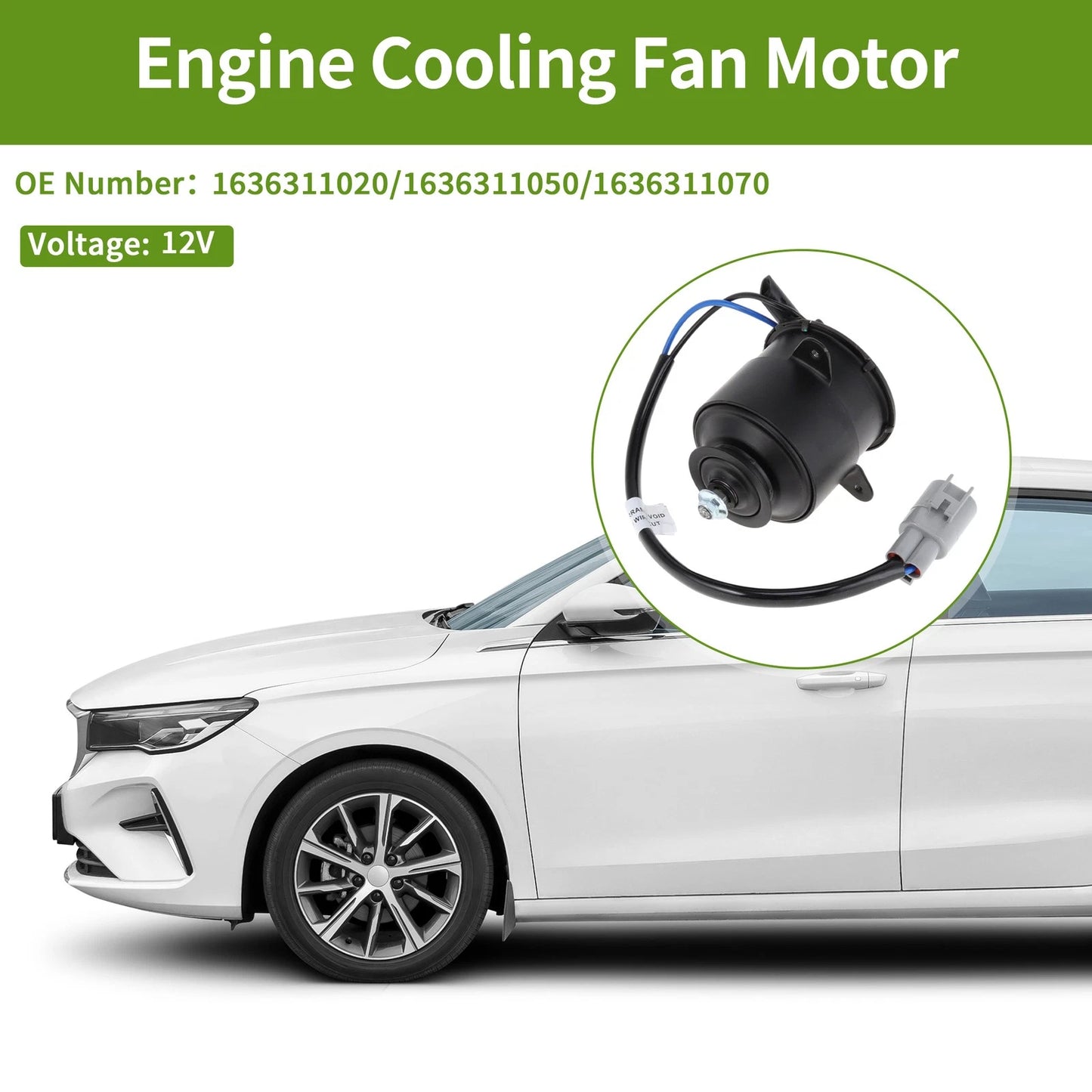 Engine Cooling Fan Motor for Toyota Camry (1992–1999)