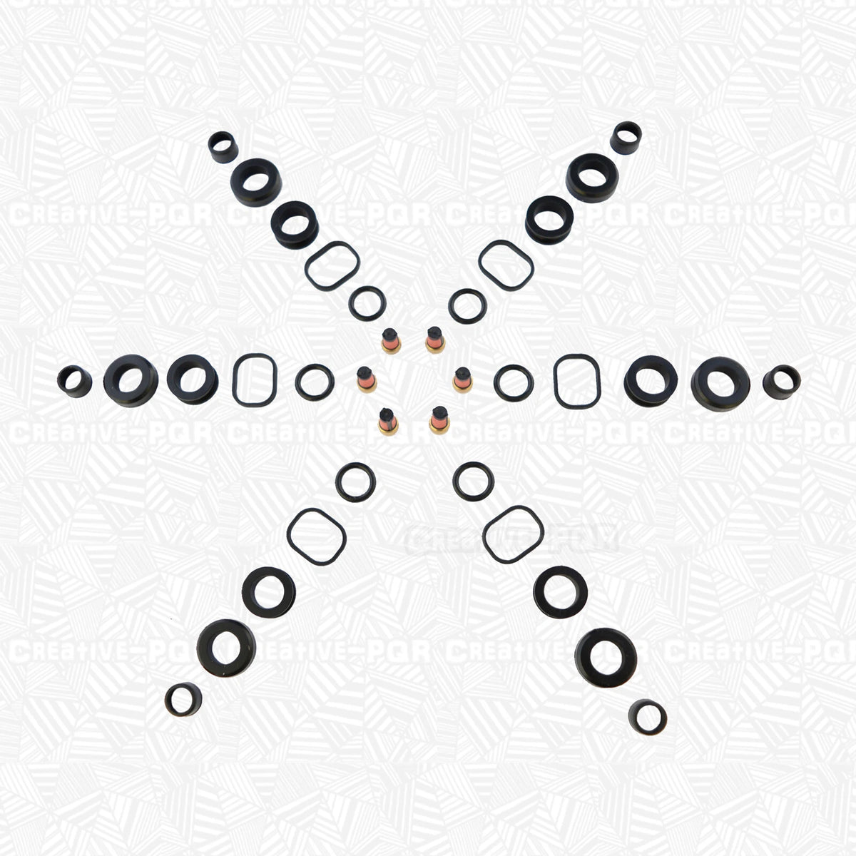 Fuel Injector Service Kit for Mitsubishi Pajero NL 3.5L V6 (1997-2000)