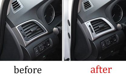 L&R AC Air Outlet Vent Cover Trim for Nissan Sentra Sylphy (2013–2019)