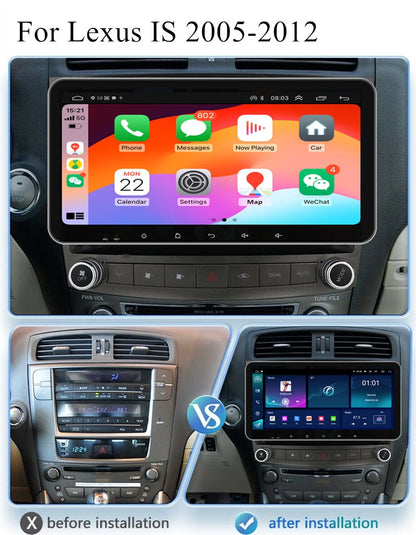 10.33'' Car Stereo GPS for Lexus IS IS200 220 250 300 300C IS350 (2005-2012)