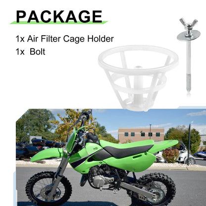 Air Filter Cage Holder + Bolt for KAWASAKI KX80 (1991–2000)