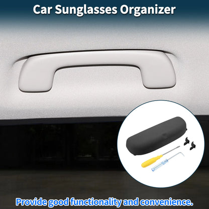 Sunglasses Case for Porsche Cayenne Eyeglasses Holder Storage Box Black