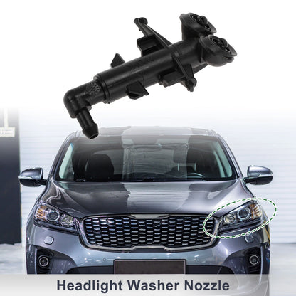 Front Driver Side Headlight Washer Nozzle for Land Rover LR2 (2008-2012)