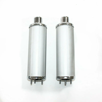 310mm Twin Exhaust Mufflers for 110 125cc Quad Dirt Bike ATV Dune Buggy
