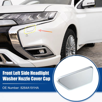 Left Headlight Washer Nozzle Cover for Mitsubishi (2003-2006)