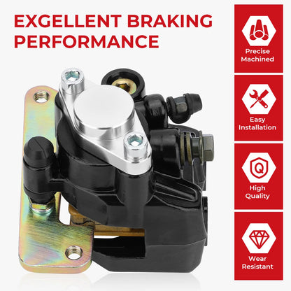 2 x Rear Brake Caliper & Pads for Suzuki Quadracer 450 LTR450 Quadsport Z400 LTZ400