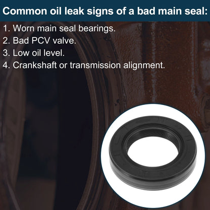 Crankshaft Oil Seal for Mazda 6 (2002-2008) - Engine Main Seal 1 Pc