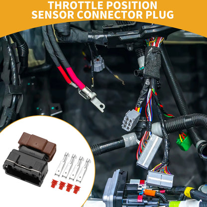 4 Pin Throttle Position Sensor Connector for Mitsubishi