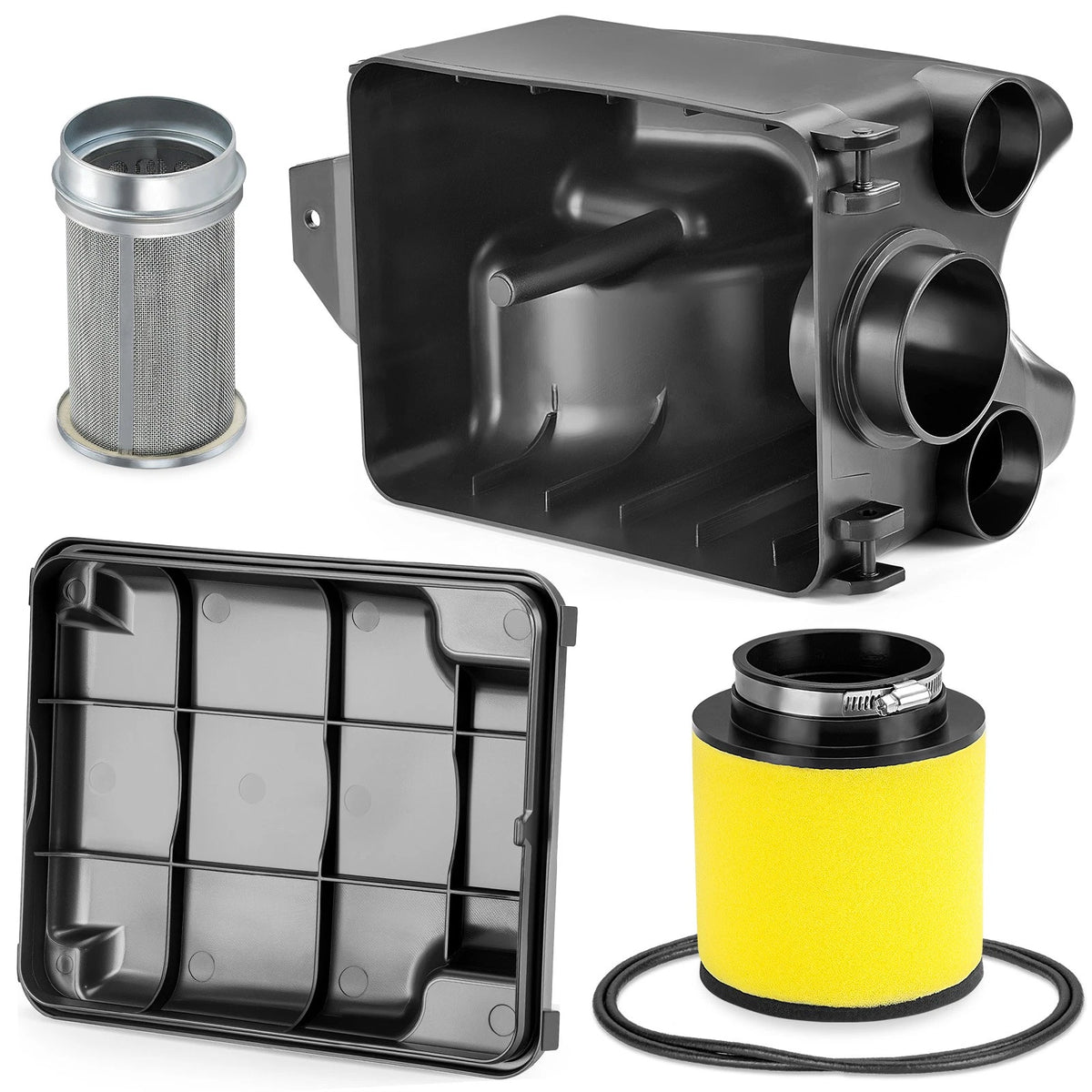 Air Filter Box w/Air Filter Cage for Honda TRX250X TRX300EX TRX300X (2003–2009)