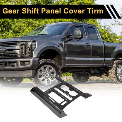 Carbon Fiber Gear Shift Panel Cover Trim for Ford F-150 (2015-2020)