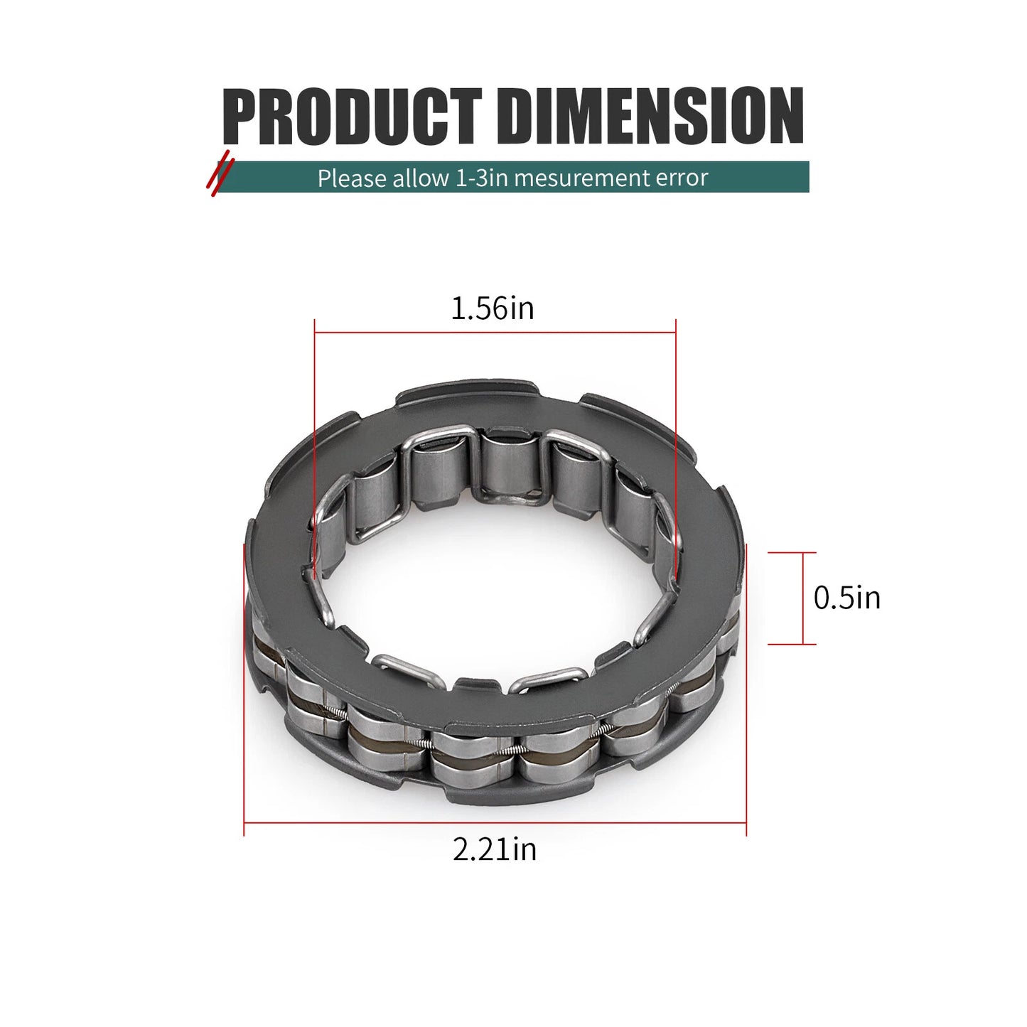 Clutch Hub One Way Bearing for Honda Rancher (2004–2007)
