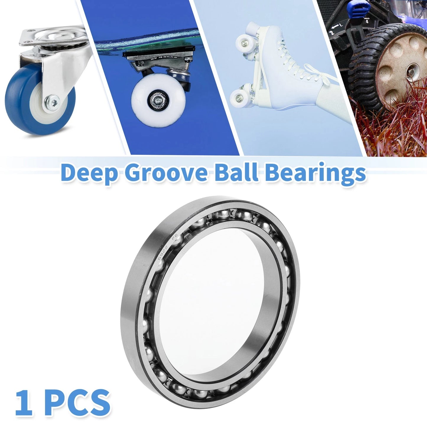 Deep Groove Ball Bearings 110x150x20mm 1 Pc for Scooter Skateboard Wheel